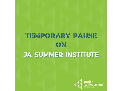 Read the Important Announcement: Temporary Pause on JA Summer Institute