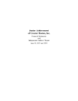 Junior Achievement of Greater Boston Audited Financials (2025) cover