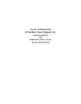 Junior Achievement of Greater Boston Audited Financials (2019) cover