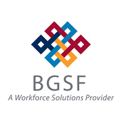 Logo for sponsor BGSF